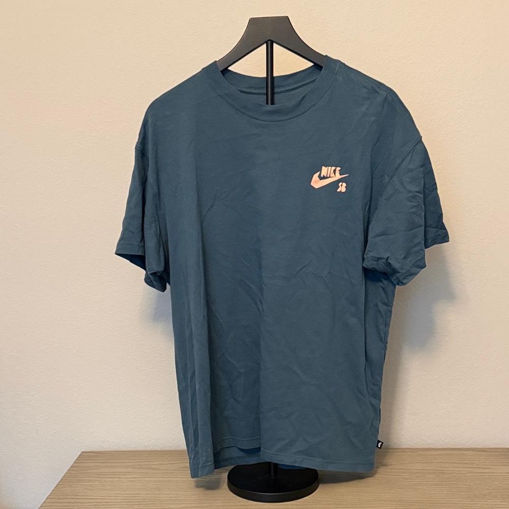 Nike SB Teal and Pink Short Sleeve Tee